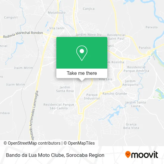 Bando da Lua Moto Clube map