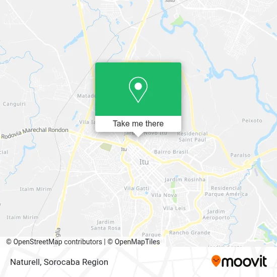 Naturell map