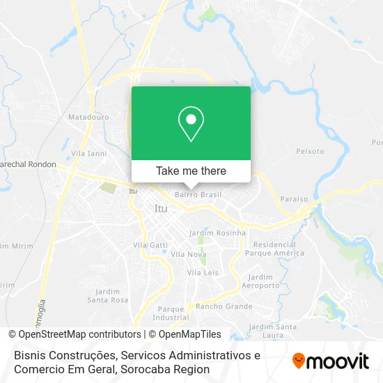 Bisnis Construções, Servicos Administrativos e Comercio Em Geral map