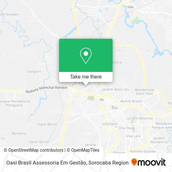 Oasi Brasil Assessoria Em Gestão map