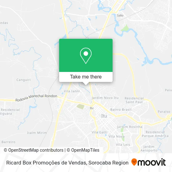 Ricard Box Promoções de Vendas map