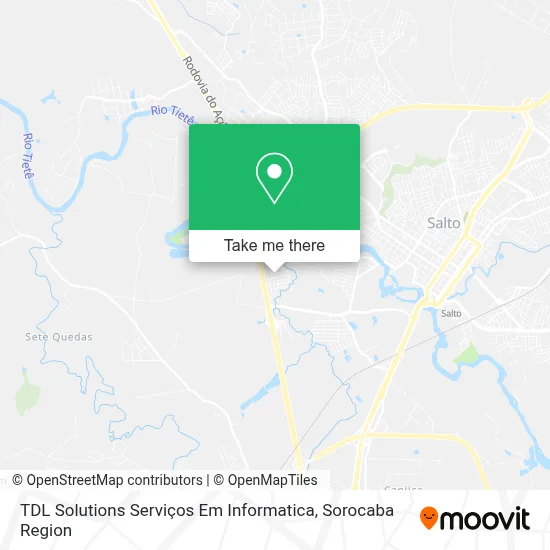 TDL Solutions Serviços Em Informatica map
