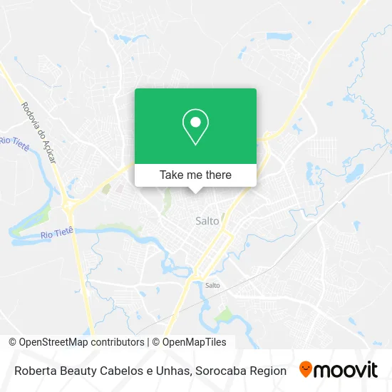 Roberta Beauty Cabelos e Unhas map