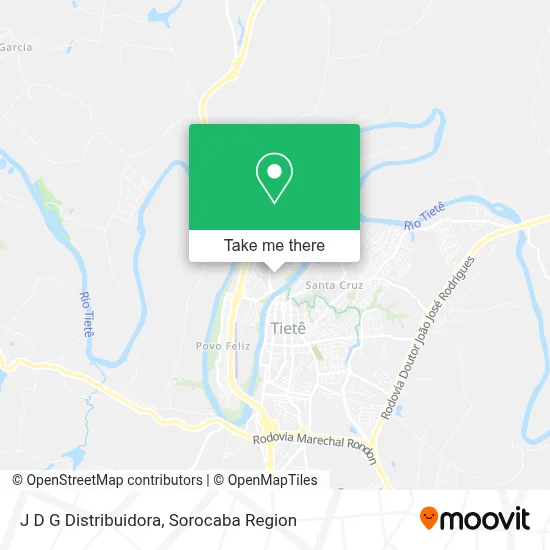 J D G Distribuidora map
