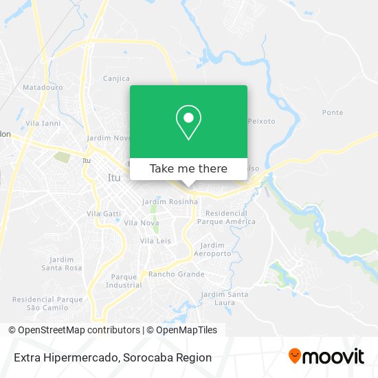 Extra Hipermercado map