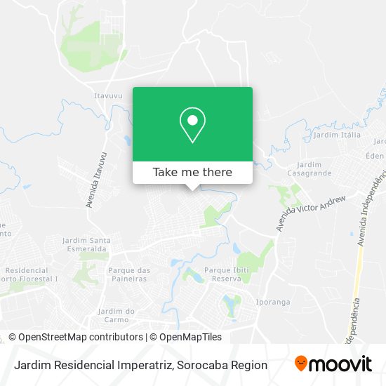 Jardim Residencial Imperatriz map