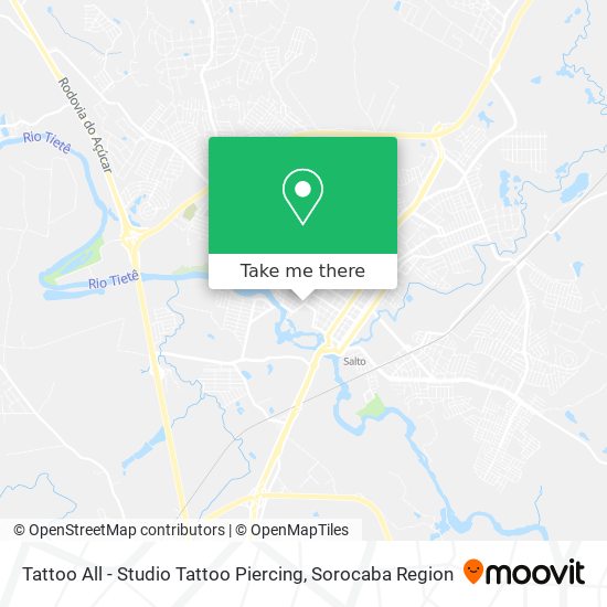 Tattoo All - Studio Tattoo Piercing map