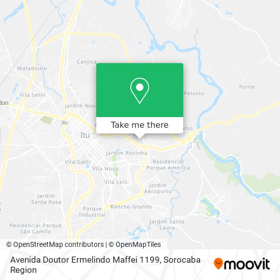 Mapa Avenida Doutor Ermelindo Maffei 1199