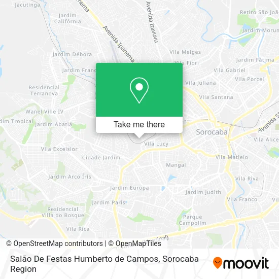 Salão De Festas Humberto de Campos map