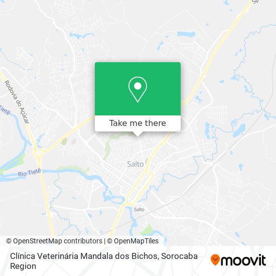 Clínica  Veterinária Mandala dos Bichos map