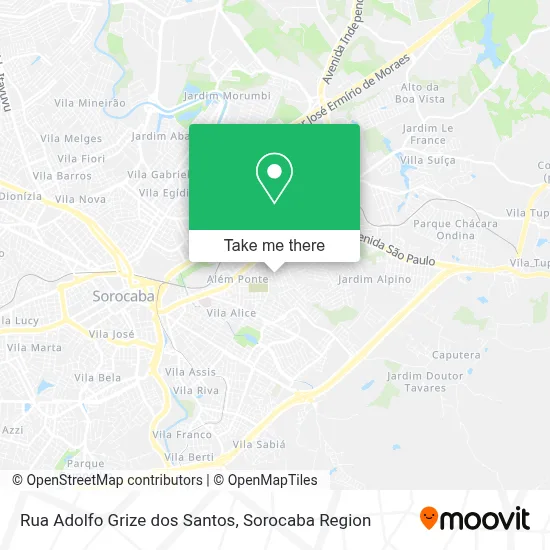 Rua Adolfo Grize dos Santos map