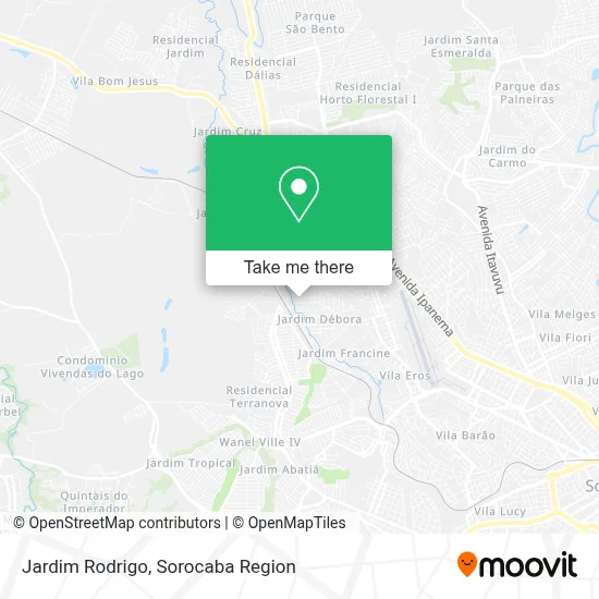 Jardim Rodrigo map