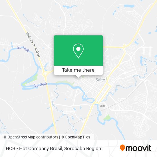 HCB - Hot Company Brasil map