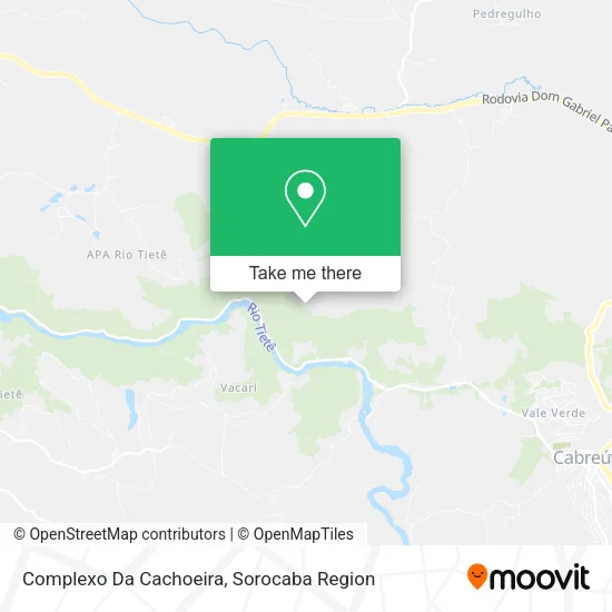 Complexo Da Cachoeira map