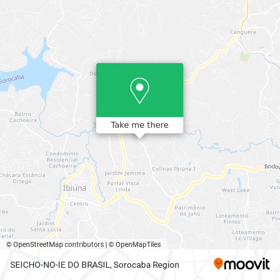 Mapa SEICHO-NO-IE DO BRASIL