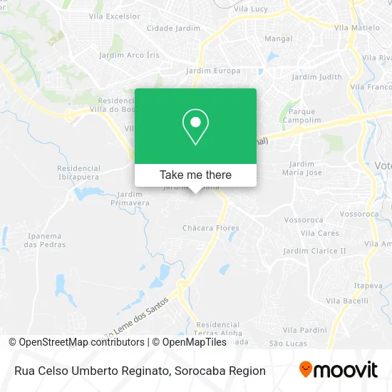 Rua Celso Umberto Reginato map