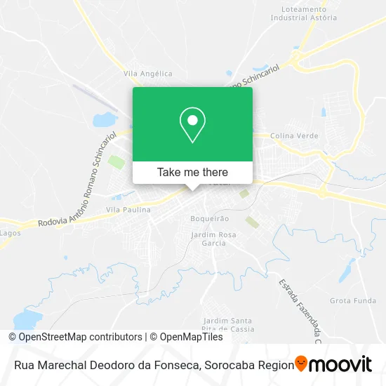 Rua Marechal Deodoro da Fonseca map