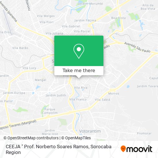 CEEJA " Prof. Norberto Soares Ramos map