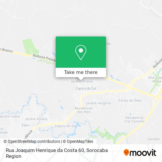 Mapa Rua Joaquim Henrique da Costa 60