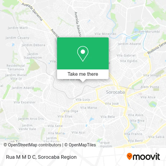 Rua M M D C map