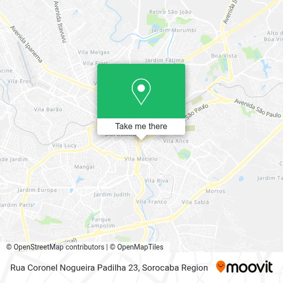 Rua Coronel Nogueira Padilha 23 map