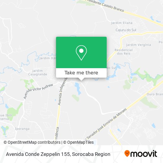 Avenida Conde Zeppelin 155 map
