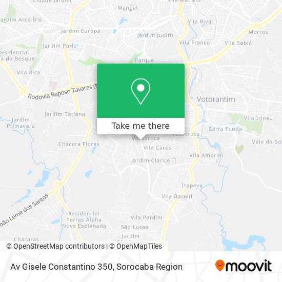 Av Gisele Constantino 350 map