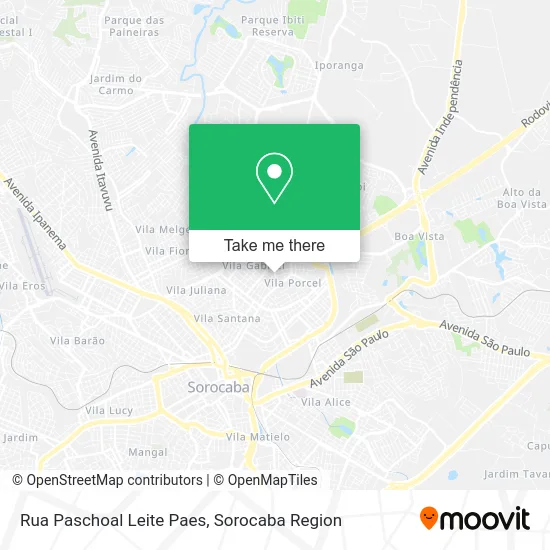 Rua Paschoal Leite Paes map