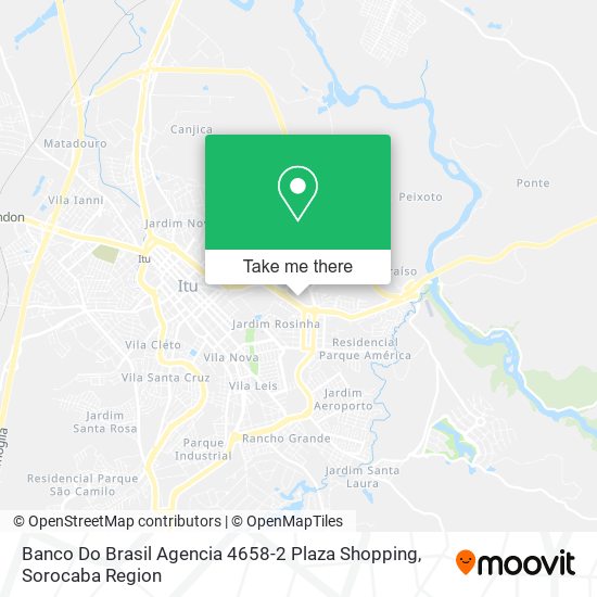 Banco Do Brasil Agencia 4658-2 Plaza Shopping map