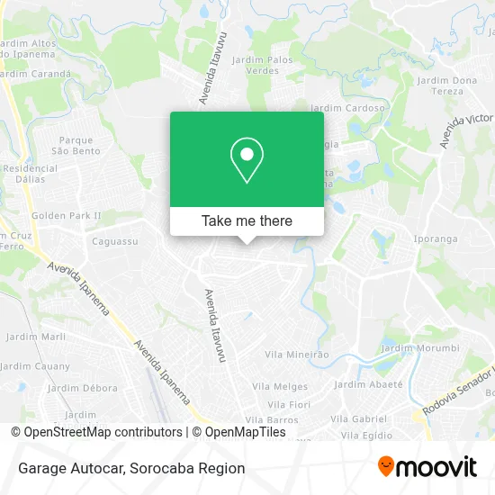 Garage Autocar map