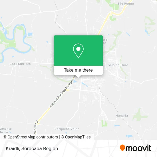 Kraidli map