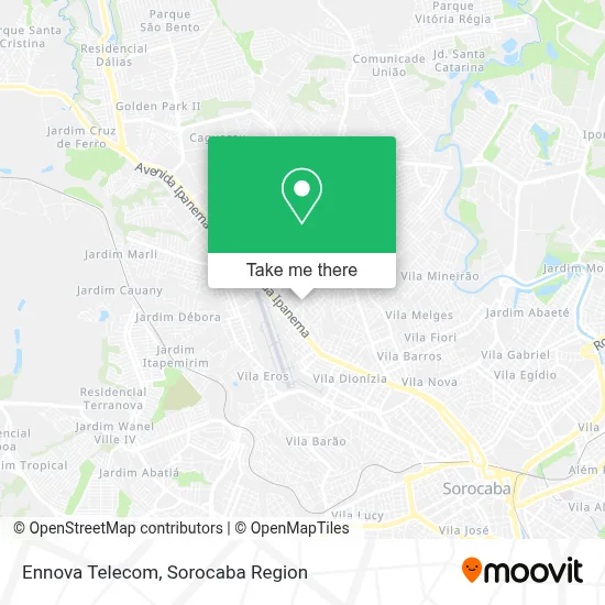 Ennova Telecom map