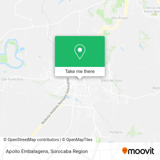 Apollo Embalagens map