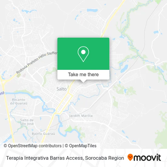 Terapia Integrativa Barras Access map