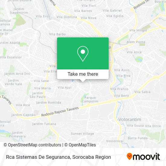 Rca Sistemas De Seguranca map