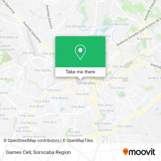 Games Cell map