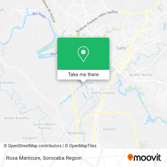 Rosa Manicure map