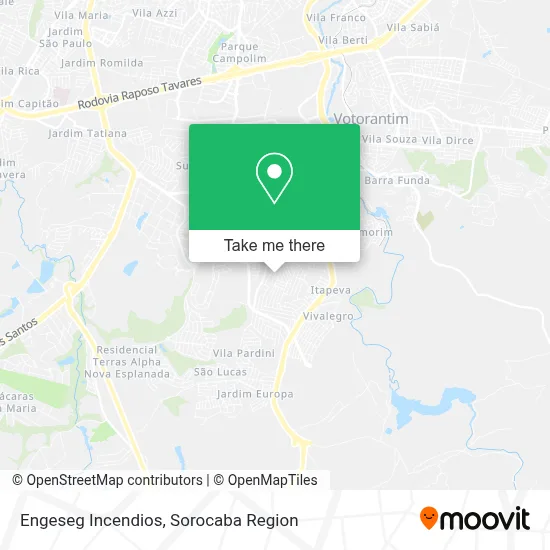 Engeseg Incendios map