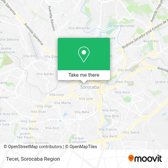 Tecel map