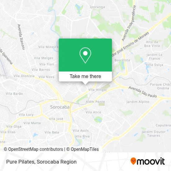 Pure Pilates map