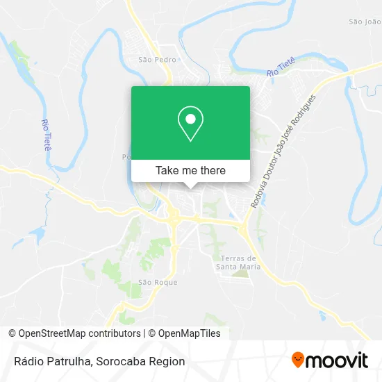 Rádio Patrulha map