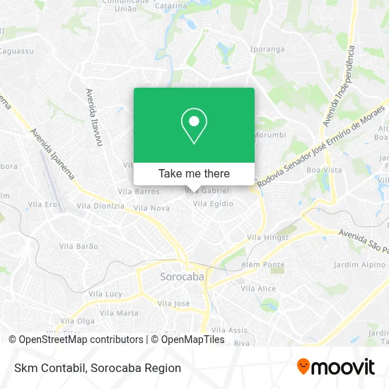 Skm Contabil map