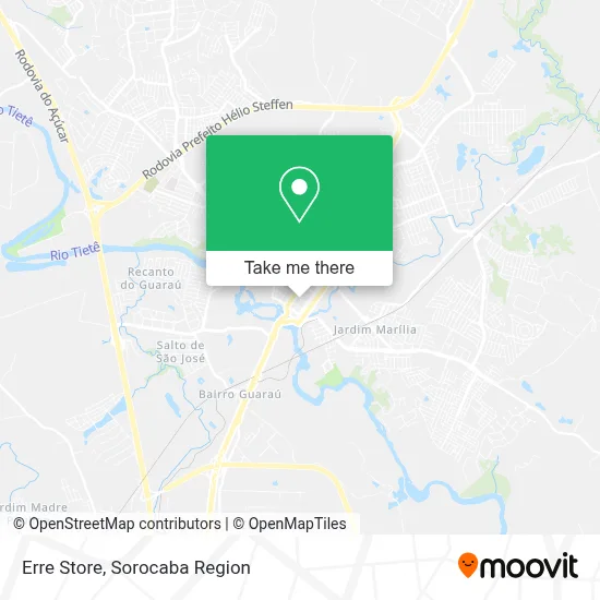 Erre Store map