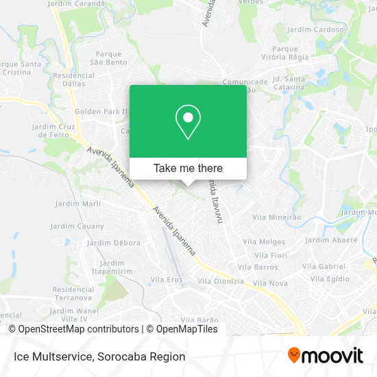 Ice Multservice map