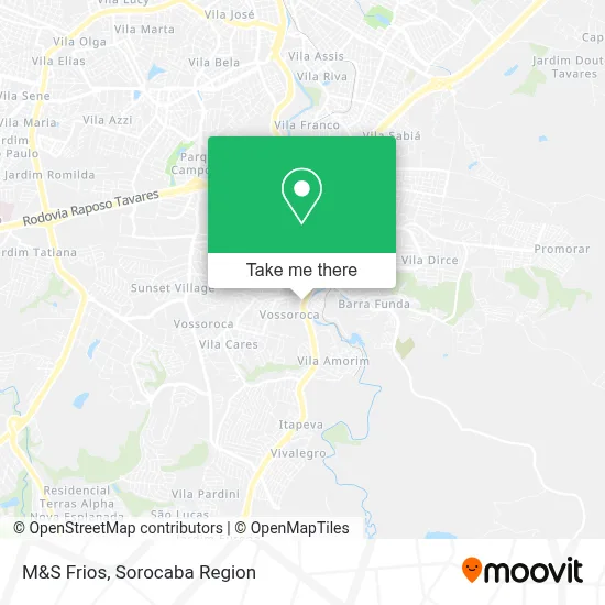 M&S Frios map