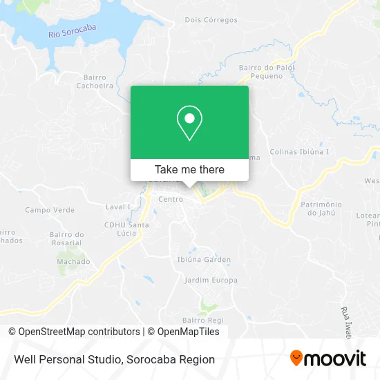 Well Personal Studio map