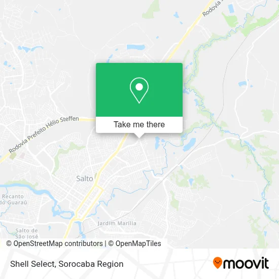 Shell Select map