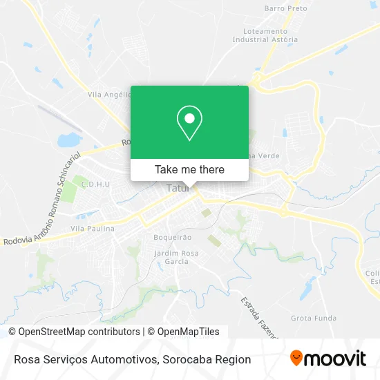 Rosa Serviços Automotivos map