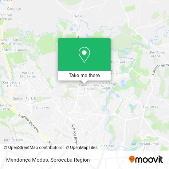 Mendonça Modas map