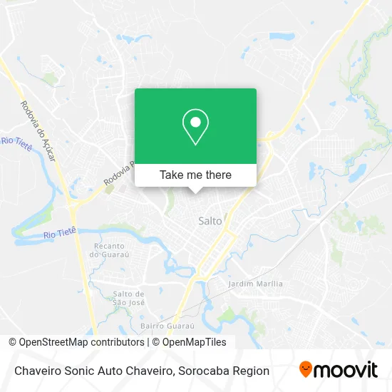 Chaveiro Sonic Auto Chaveiro map